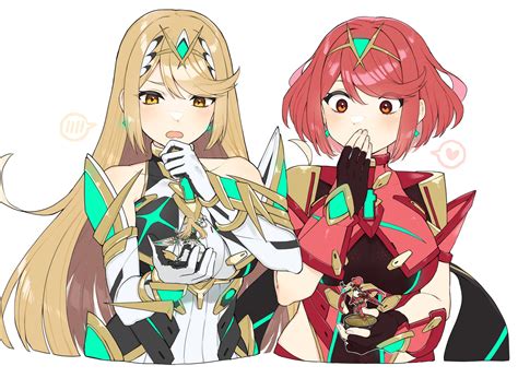 pyra and mythra r34|Pyra and Mythra nudes in the bed : r/Xenoblade